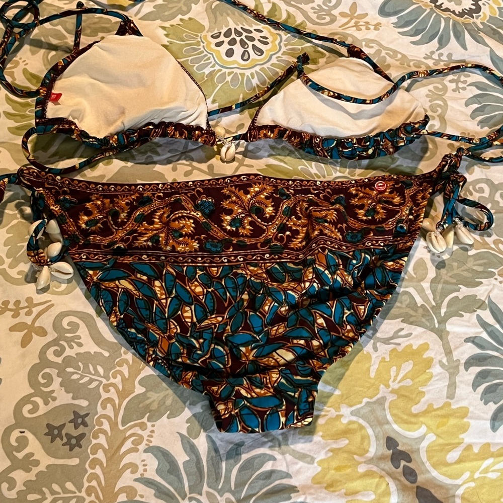 Red Carter String Bikini - image 6